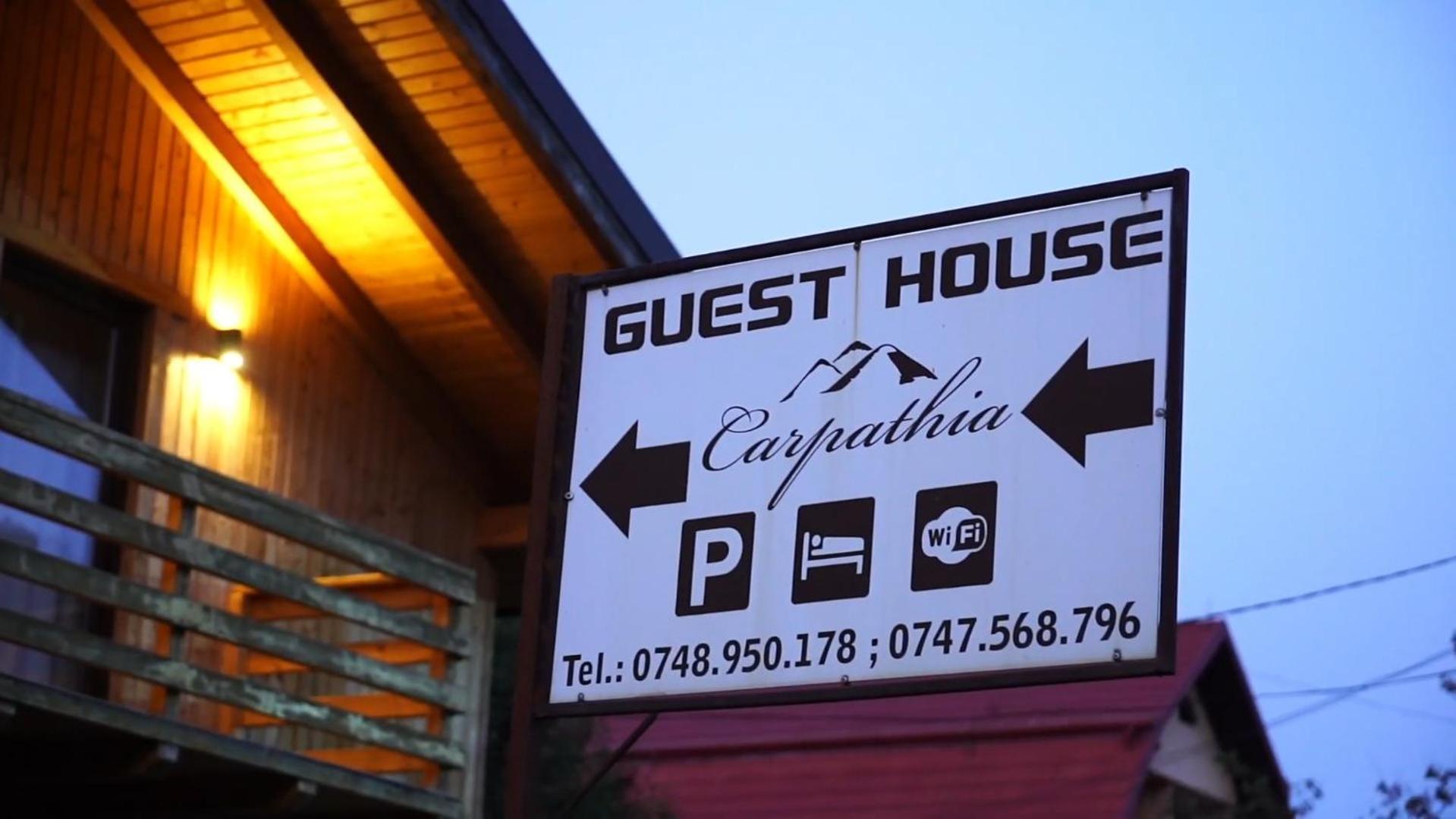 Guest House Carpathia Vişeu de Sus Exteriér fotografie